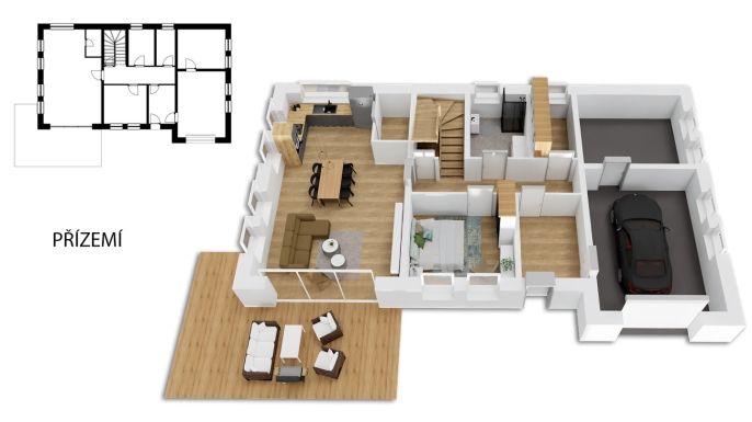 Prodej, Rodinný dům, Podhradí