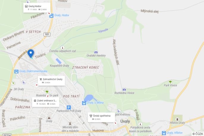 Pronájem, Kancelářský prostor, Úvaly
