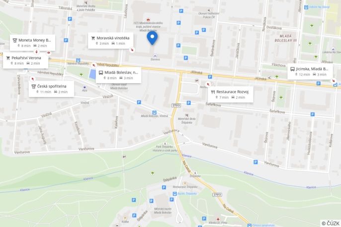 Pronájem, Byt 2+kk, Mladá Boleslav