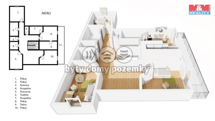 Prodej, Rodinný dům, Lety