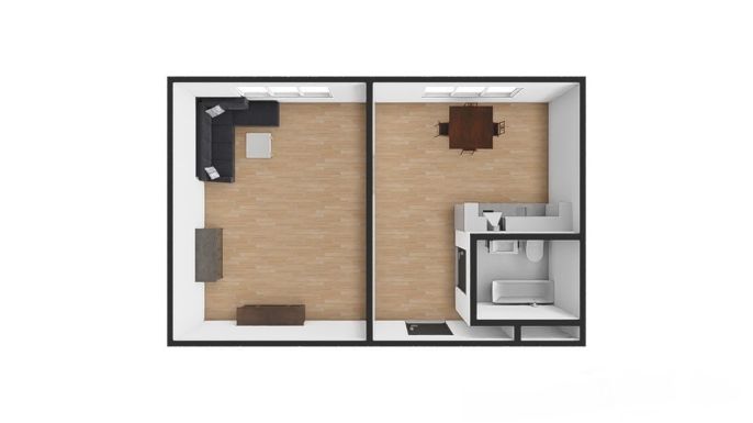 Pronájem, Byt 1+1, Trutnov