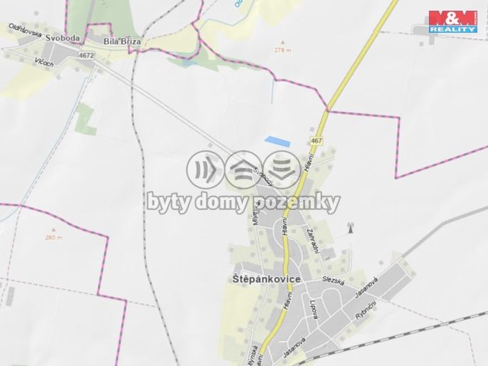 Prodej, Pozemek k bydlení, Štěpánkovice