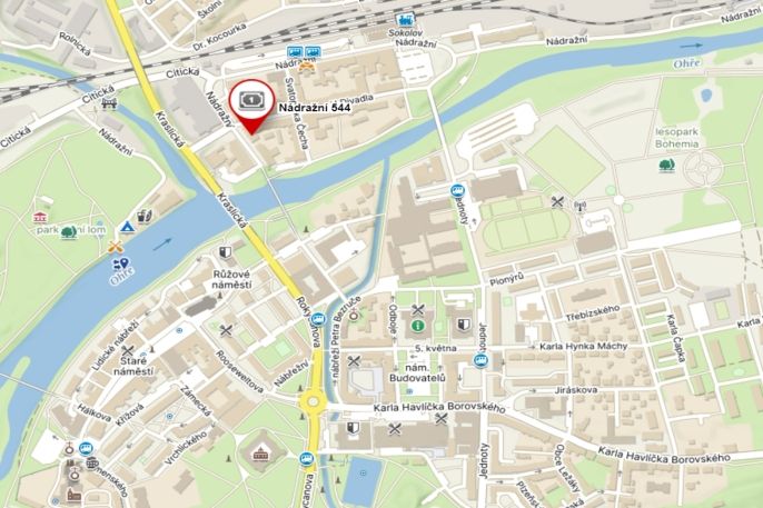 Pronájem, Byt 1+1, Sokolov