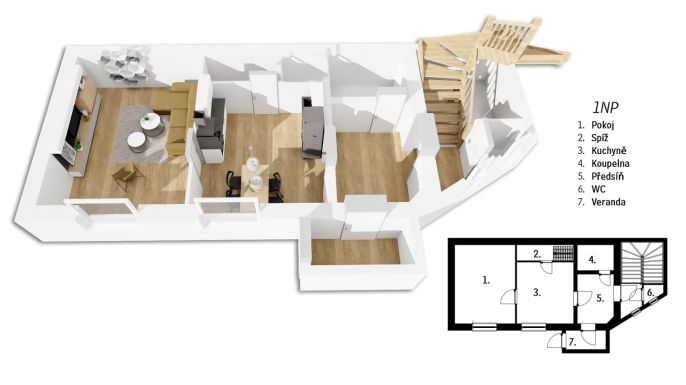 Prodej, Rodinný dům, Divišov