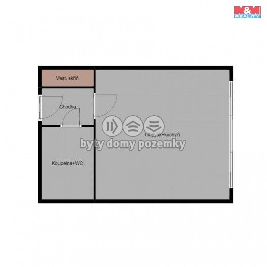 Pronájem, Byt 1+kk, Světlá nad Sázavou