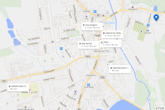 Pronájem, Byt 2+1, Třešť