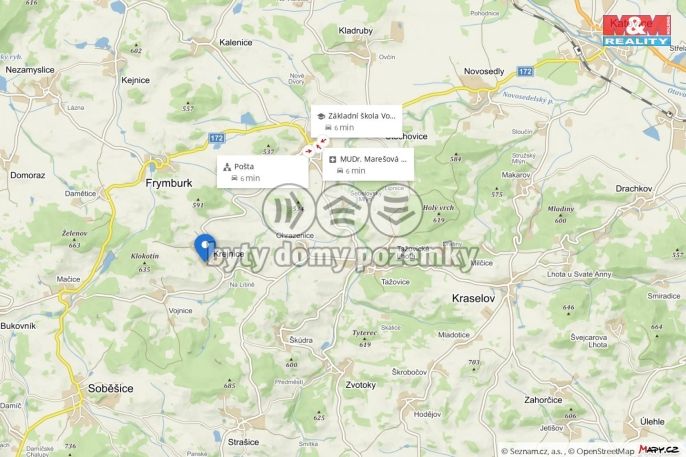 Prodej, Chalupa, Krejnice