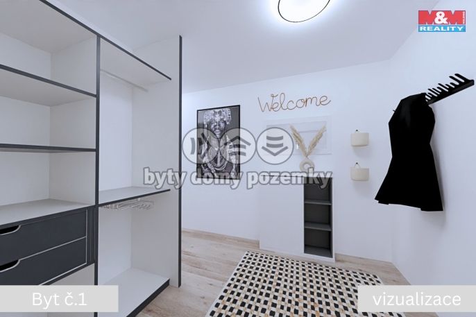 Prodej, Byt 2+kk, Žleby