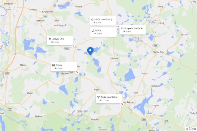 Prodej, Les, Dírná