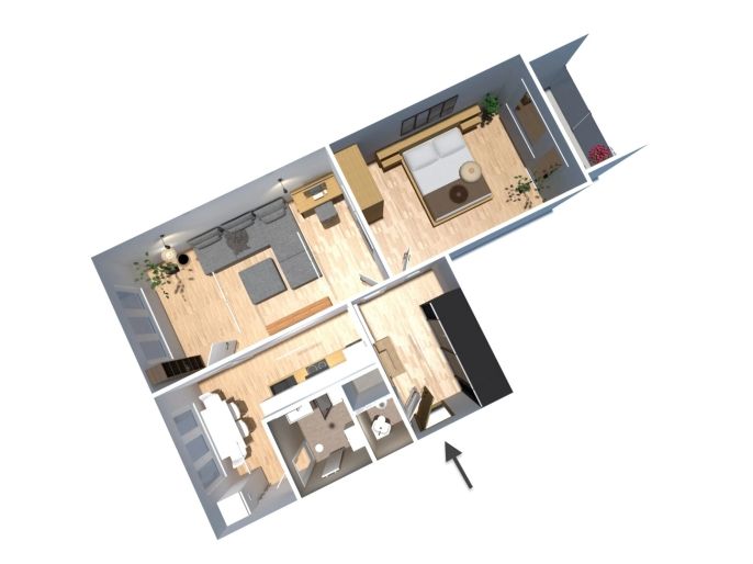 Prodej, Byt 2+1, Žatec