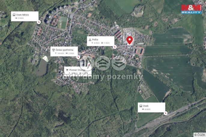 Pronájem, Sklad, Osek