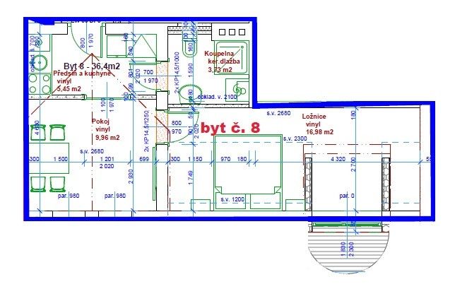 Pronájem, Byt 2+kk, Mariánské Lázně