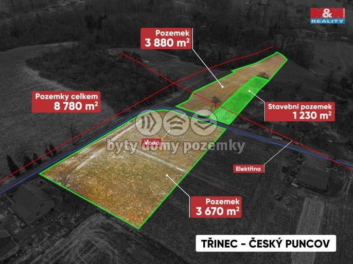 Prodej, Pozemek k bydlení, Třinec