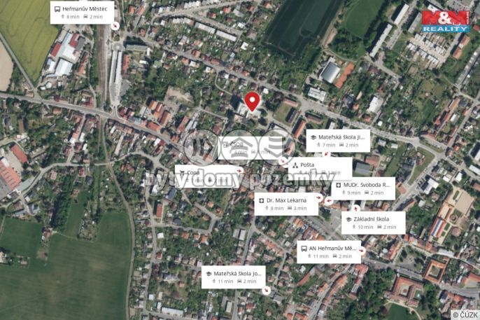 Prodej, Byt 1+1, Heřmanův Městec