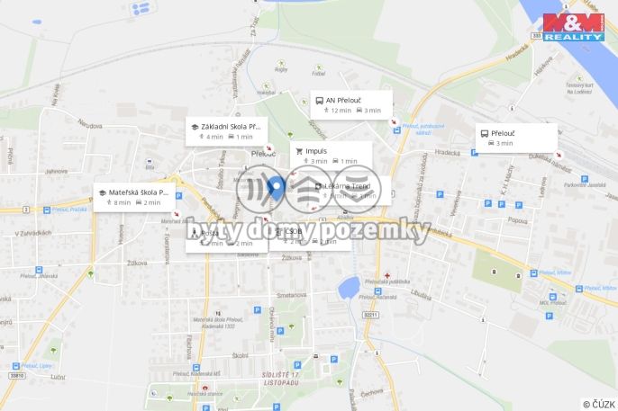 Prodej, Byt 4+kk, Přelouč