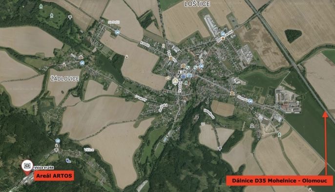 Pronájem, Komerční pozemky, Loštice