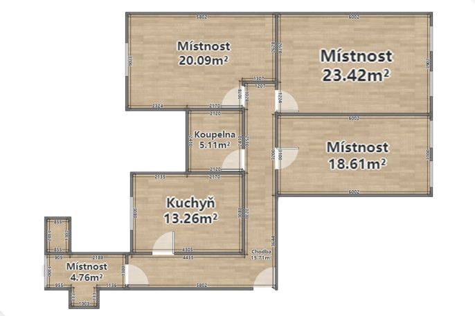 Pronájem, Kancelářský prostor, Plzeň