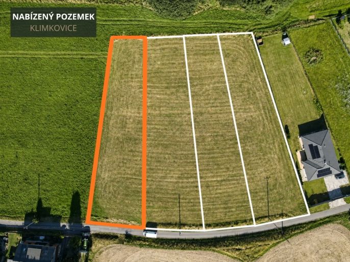 Prodej, Pozemek k bydlení, Klimkovice