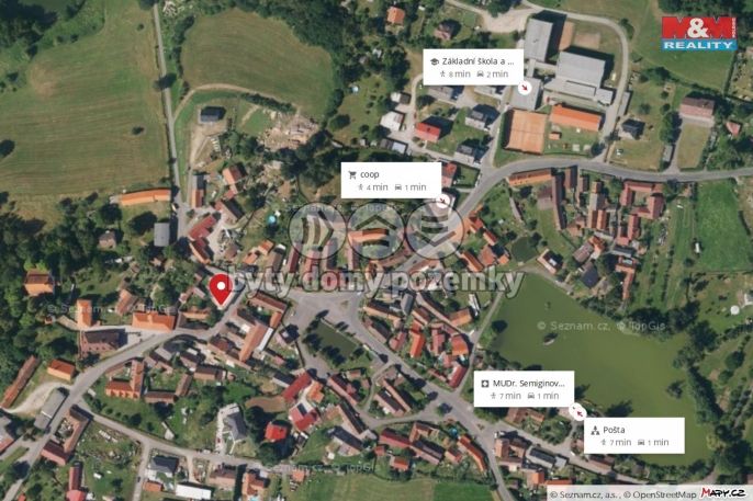 Prodej, Nájemní dům, Záboří