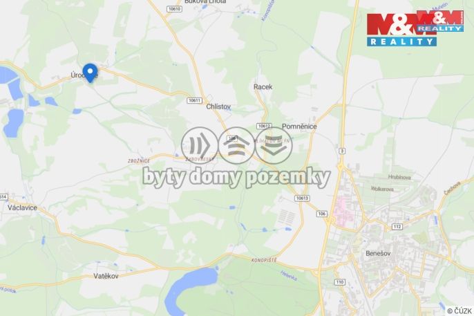 Prodej, Pozemek k bydlení, Benešov