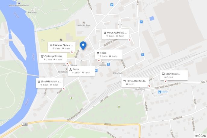 Prodej, Byt 2+kk, Sázava