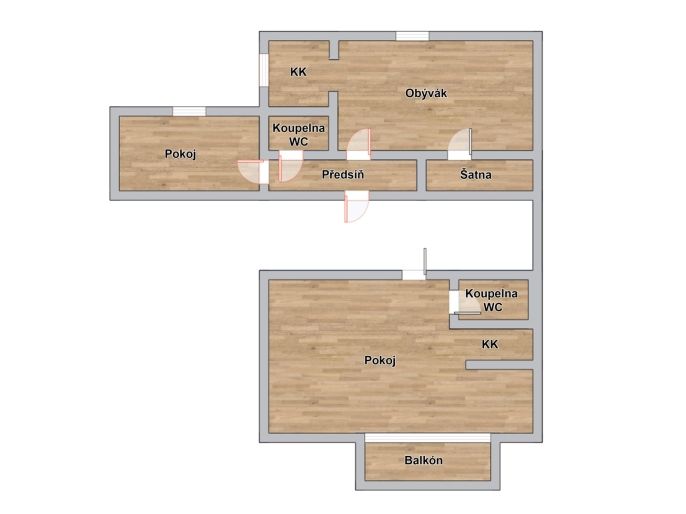 Prodej, Byt 3+1, Ostrava