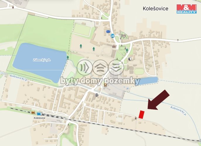 Prodej, Pozemek k bydlení, Kolešovice