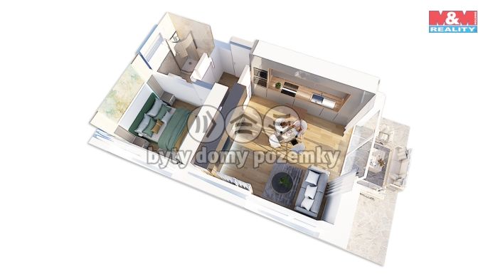 Prodej, Byt 2+kk, Králíky