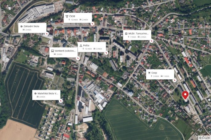 Prodej, Byt 2+1, Vamberk