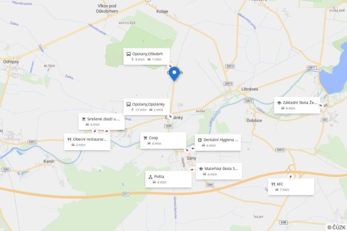 Prodej, Rodinný dům, Opolany