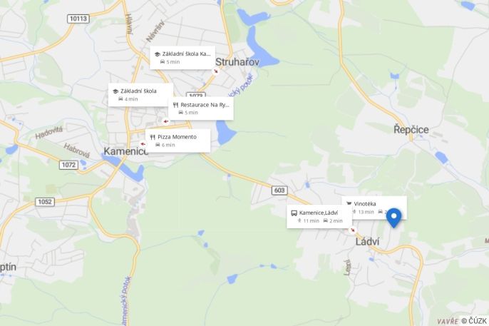 Prodej, Pozemek k bydlení, Kamenice