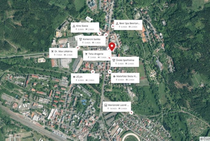 Prodej, Obchodní objekt, Mariánské Lázně