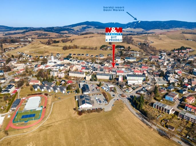 Prodej, Byt 1+1, Králíky