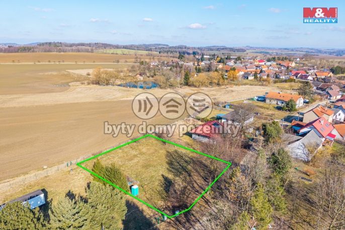 Prodej, Pozemek k bydlení, 1273 m², Struhařov