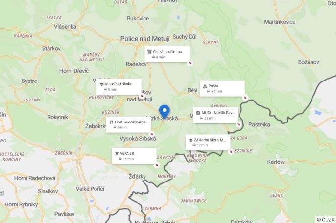 Prodej, Chalupa, Machov
