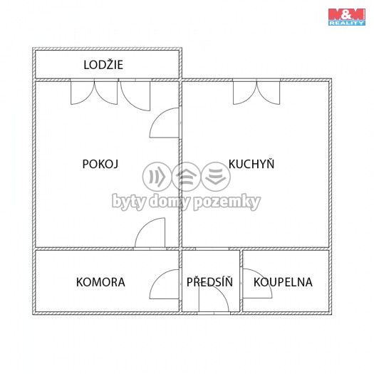 Pronájem, Byt 2+kk, Moravský Beroun