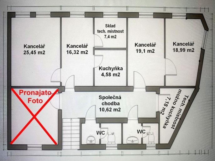 Pronájem, Obchod a služby, Litoměřice