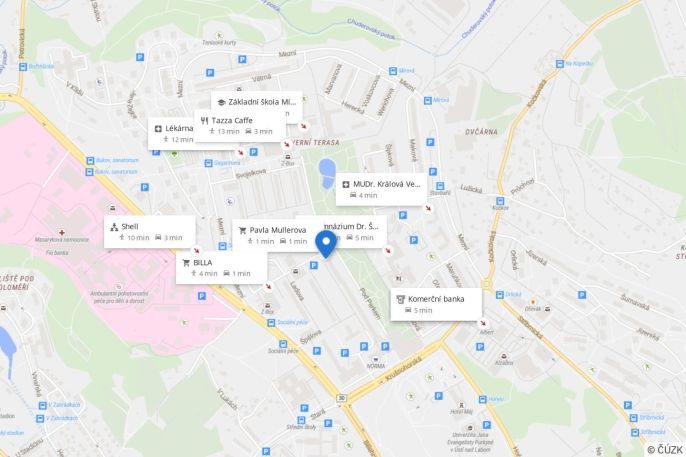 Pronájem, Byt 2+1, Ústí nad Labem