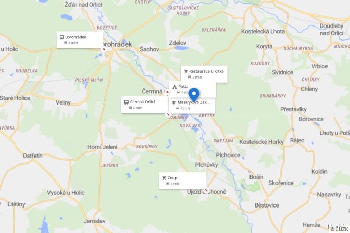 Prodej, Pozemek k bydlení, Čermná nad Orlicí