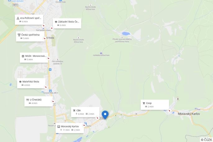 Prodej, Pozemek k bydlení, Červená Voda