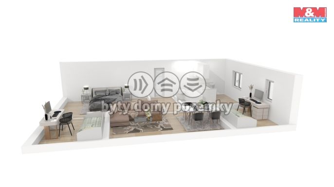 Prodej, Byt 2+1, Čestice