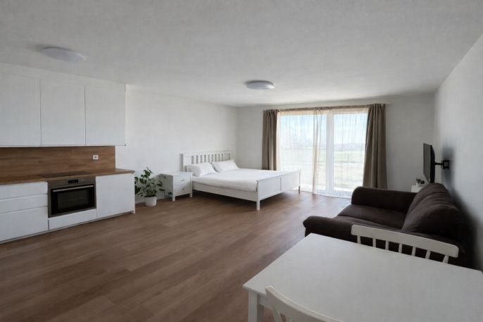 Pronájem, Byt 1+kk, Jinočany