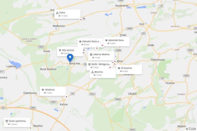 Prodej, Rodinný dům, Hradečno