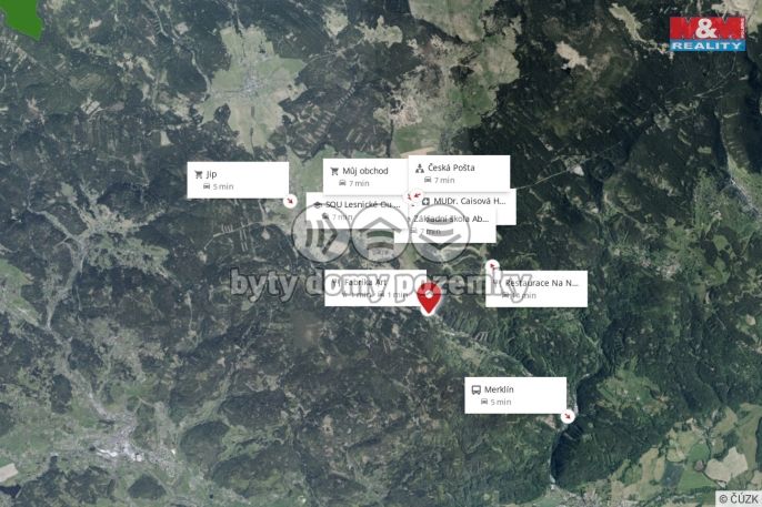 Prodej, Byt 2+kk, Merklín