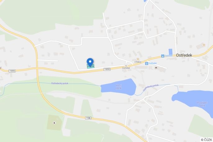 Prodej, Pozemek k bydlení, Ostředek