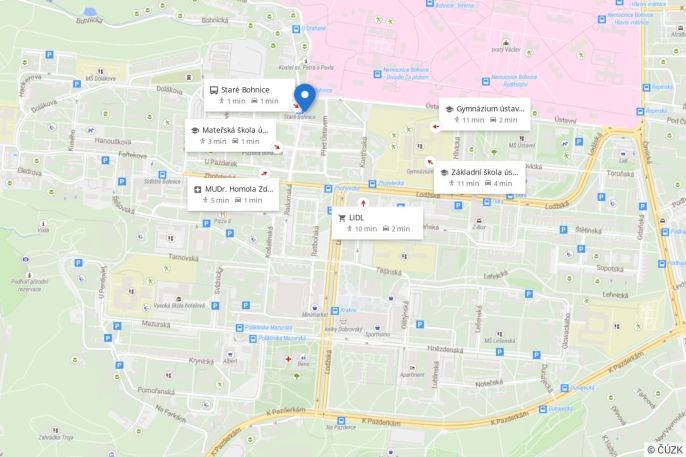 Pronájem, Byt 2+kk, Praha
