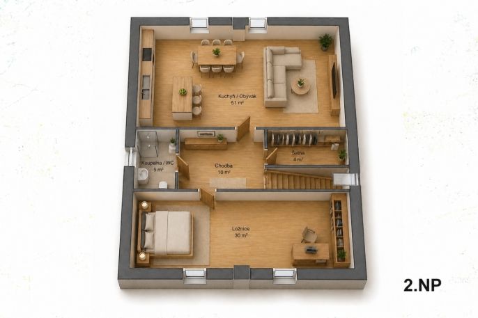 Prodej, Rodinný dům, Divišov