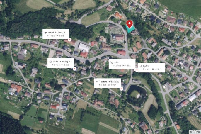 Prodej, Pozemek k bydlení, Bystřec