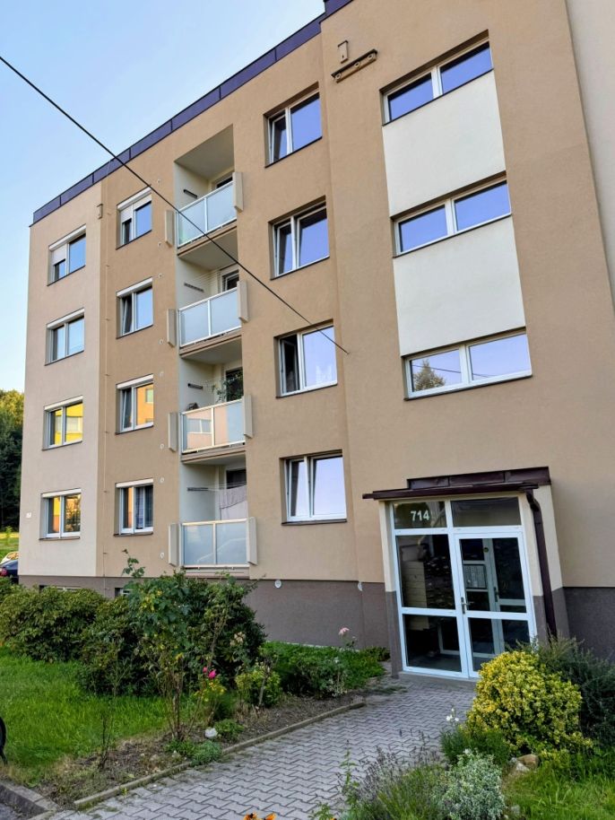 Pronájem, Byt 1+1, Chrastava