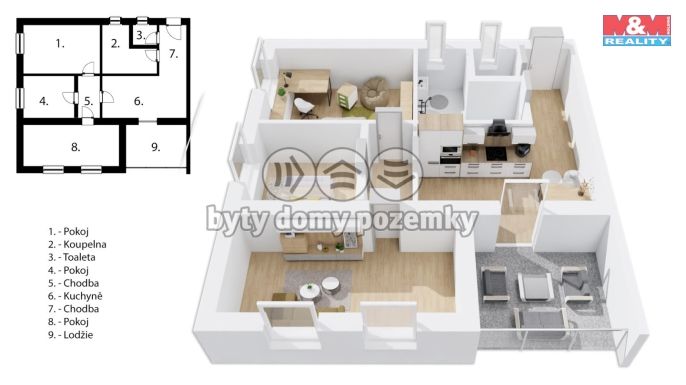 Prodej, Nájemní dům, Praha